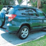 Toyota Rav 4 after Elite Paint & Body Shop fixed it.
