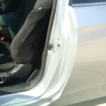 Before and after photographs of a damaged Honda Accord that was repaired by Elite Paint & Body Shop in West Palm Beach, FL.