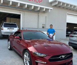 Ford Mustang Auto Body Repair by Elite Paint and Body Shop