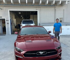 Ford Mustang Auto Body Repair by Elite Paint and Body Shop
